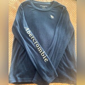 Abercrombie Kids Blue Textured Tee